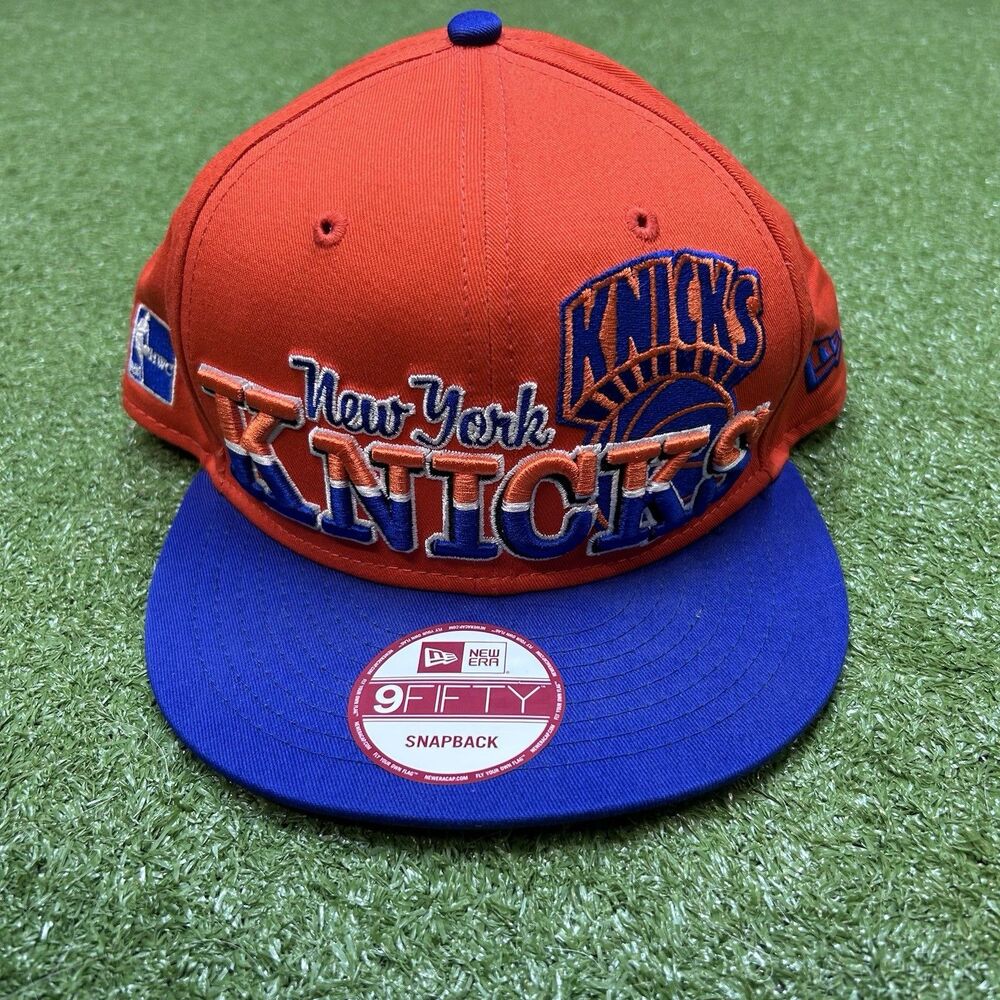 New Era New York Knicks Basketball Snapback Hat Cap Hardwood Classics 9Fifty NWT